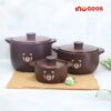 Nồi Hầm Gốm Sứ Hàn Quốc Hình Gấu Nâu (18)