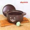 Nồi Hầm Gốm Sứ Hàn Quốc Hình Gấu Nâu (18)