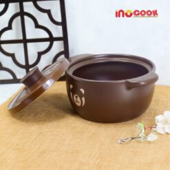 Nồi Hầm Gốm Sứ Hàn Quốc Hình Gấu Nâu (18)