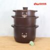 Nồi Hầm Gốm Sứ Hàn Quốc Hình Gấu Nâu (18)