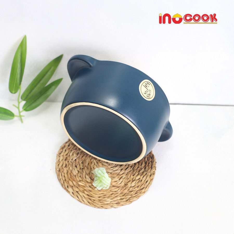 Nồi Hầm Gốm Sứ Hàn Quốc Xanh Cổ Vịt INOcokk INO012024