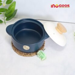 Nồi Hầm Gốm Sứ Hàn Quốc Xanh Cổ Vịt INOcokk INO012024