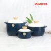 Nồi Hầm Gốm Sứ Hàn Quốc Xanh Cổ Vịt INOcokk INO012024