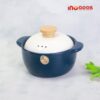 Nồi Hầm Gốm Sứ Hàn Quốc Xanh Cổ Vịt INOcokk INO012024