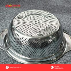 Bộ Rổ Chậu Inox 304 Inocook 23cm