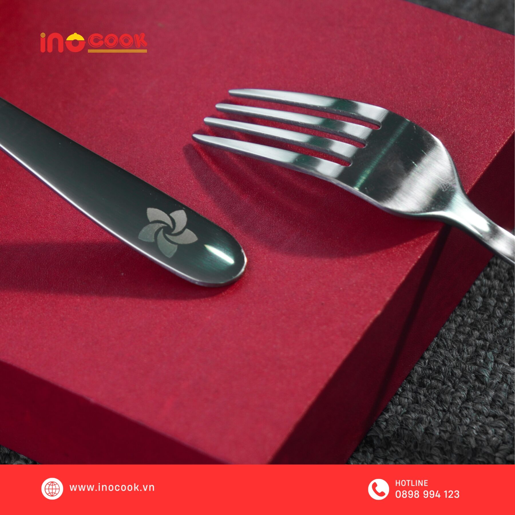 Bộ Muỗng Nĩa Inox Inocook cao cấp