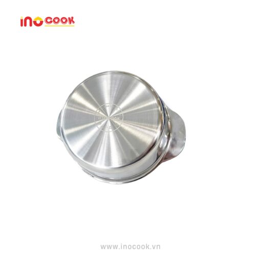 Nồi inox Inocook đúc khối dày dặn tỏa nhiệt đều nấu ăn ngon