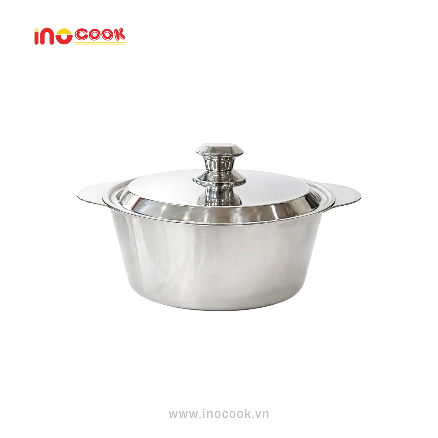 Nồi inox đúc khối Inocook nấu ăn nhanh giữ nhiệt tố