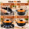 Cách tôi nồi cho nồi sứ