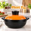 noi phat tai 1300ml Nồi Sứ Phát Tài Dáng Cạn 800ml – Điểm Nhấn Tinh Tế Cho Gian Bếp