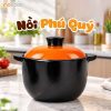 Nồi Sứ Dáng Sâu Phú Quý 1000ml