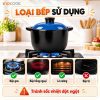 Nồi Sứ Dáng Sâu Phú Quý 2000ml INOCOOK - Giải Pháp Cho Bữa Cơm Gia Đình Trọn Vẹn Nồi Sứ Dáng Sâu Phú Quý 2000ml 1